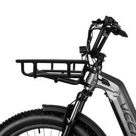 VEEFA Bike Front Basket for VEEFA E1&L1 Fat Tire Electric Bikes
