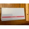 Delta Gamma Vinyl Check Checkbook Cover Holder NOS, VINTAGE, RETIRED