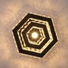 CXGLEAMING Modern Chandelier Crystal Flush Mount Ceiling Light LED Pendant