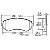 Power Stop 16-422 Front Brake Pad