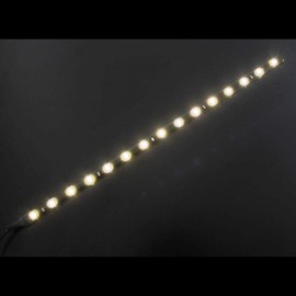 LED Strip 30cm Warm-White 3000K ; IP65 ; 15LEDs - 24V