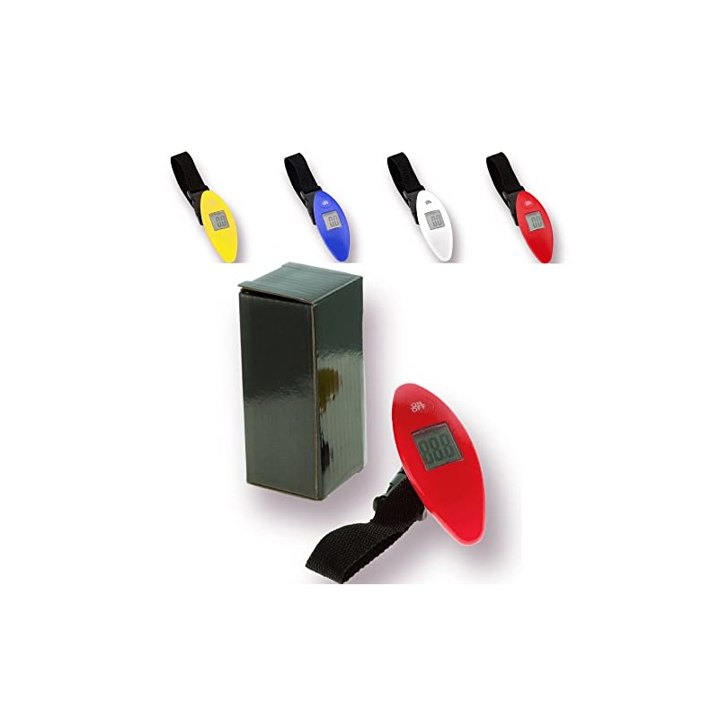 ANTEVIA - Red Digital Travel Luggage Scale | MORE THAN