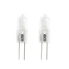 SANJOON 6V 20W G4 Bi-Pin Halogen Bulbs for Microscopes,Replacement Light
