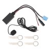8Pin Car Microphone Adapter Bluetooth 5.0 AUX Audio Cable Music