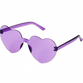 Virtue morals Heart Shaped Sunglasses for Women, Heart Glasses, Heart Sunglasses, Purple