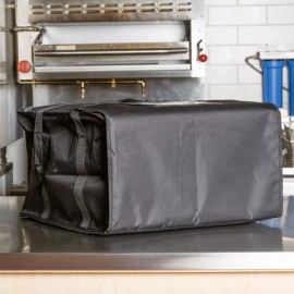 Choice 3 PACK Insulated Catering Pizza Food Delivery Carrier Bag Box Black 20" 18" 16"