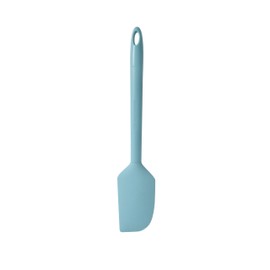 Chicago Metallic Spatula, Ideal for Scraping Foods Out of Pots and Bowls, or Spreading Frosting and Batter, Safe to Use on All Cookware, Aqua, 2.17x0.59x11.81 Inch