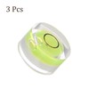 Kozelo 3pcs Small Circular Bubble Spirit Levels - [13mm Diameter