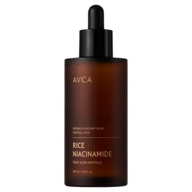 Abka True Glow Rice & Niacinamide Freckle Whitening Ampoule, 100ml, 1 Piece / 아브카 트루 글로우 라이스 앤 나이아신아마이드 기미 미백 앰플, 100ml, 1개
