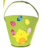 PaulStore Chick And Rabbit Treat Easter Large Bucket Felt Treat