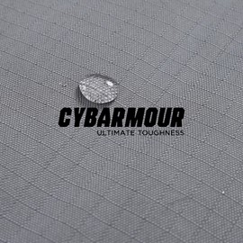 PELZIN Cybarmour Indestructible Dog Bed - Outdoor Waterproof Chew Proof Dog Crate Pad - Orthopedic Kennel Mat for Aggressive Chewers - Medium Breeds & Fits 30-Inch Crate - 29"x18", Limestone