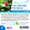 Mister Landscaper Mlm-236 165 Degree/180 Degree/320 Degree Fan Sprays Drip
