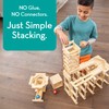MindWare KEVA Contraptions, Wooden Blocks Building Set, Marble Run Kit,