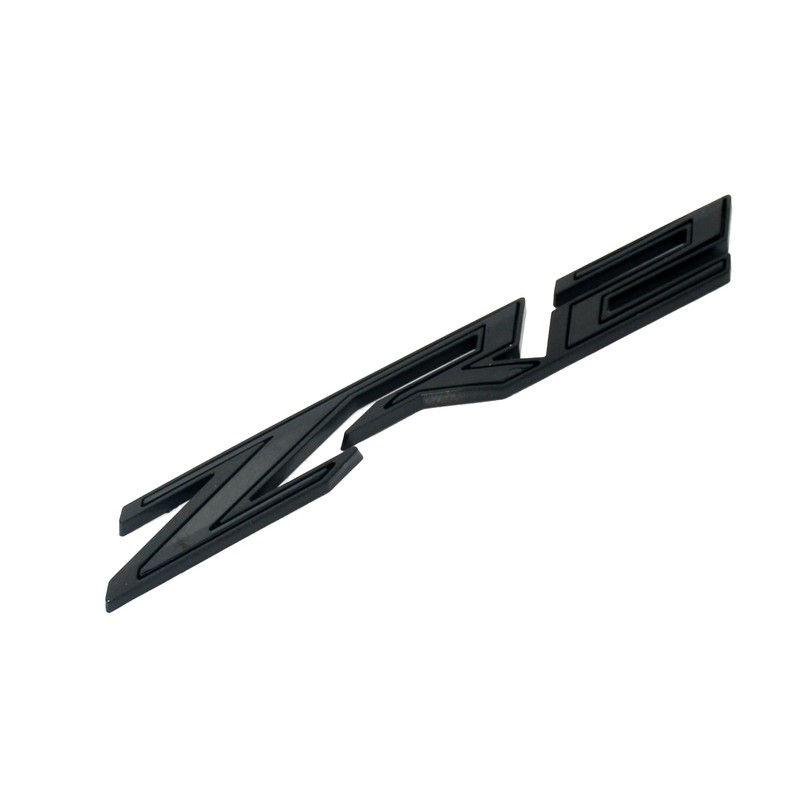 1Pc ZR2 Emblem 3D Badge Letter Rear Tailgate Nameplate Sticker