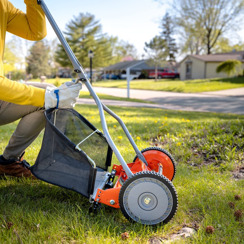 American Lawn Mower Company GC91416 14-Inch/16-Inch Reel Lawn Mower Grass