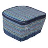 Kawasumi K-NB6 2-Tier Rear Basket Cover, Native Blue