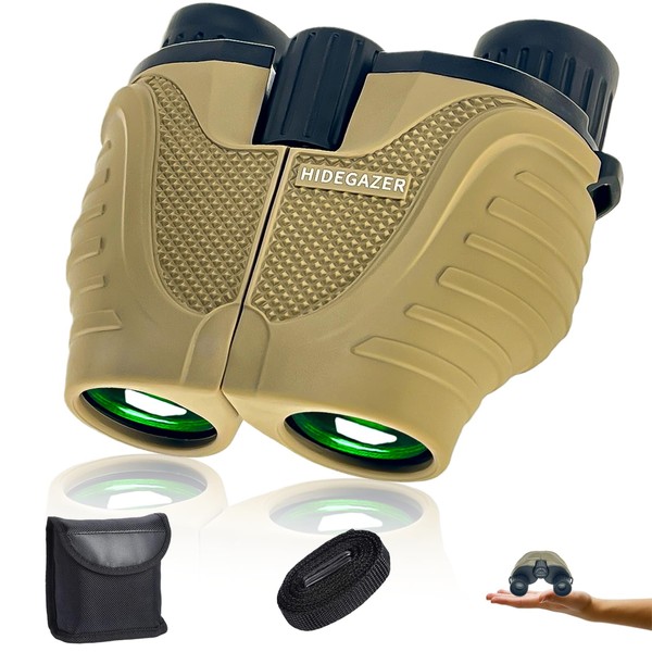 Binoculars for Adults,10x25 Binoculars Compact with Low Light Night Vision,Binoculars for Birding Watching.Hunting,Travel,Outdoor Sports