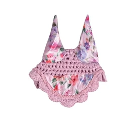 HKM Hobby Horsing Fly Cover for Horse Flower Print
