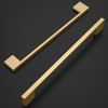 Amerdeco 10 Pack Champagne Bronze Cabinet Pulls 10 Inch(254MM) Hole