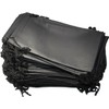 100 Waterproof Pouches for Glasses Protection Case Bag Black (Waterproof-Pouch-Black-100)