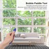 Fiberglass Laminating Roller Acetone Washable Aluminum Alloy Head Bubble Paddle