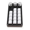 Programmable Keypad 14 Keys 3 Knobs Blue Switch Mechanical Hot
