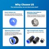 CGELE 40Pcs Quick Connect Air Hose Fittings 5/32 1/4 5/16