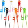 Nuanchu 6 Pairs Ninja Training Chopsticks for Kids Adults Beginners