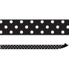 Teacher Created Resources Black Polka Dots Magnetic Strips