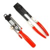 2Pcs CV Joint Clamp Set Banding Tool Connector Metal Ear