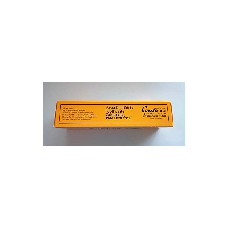 Pasta Dentifrica Couto Medical Toothpaste 2 Oz, 3 Boxes
