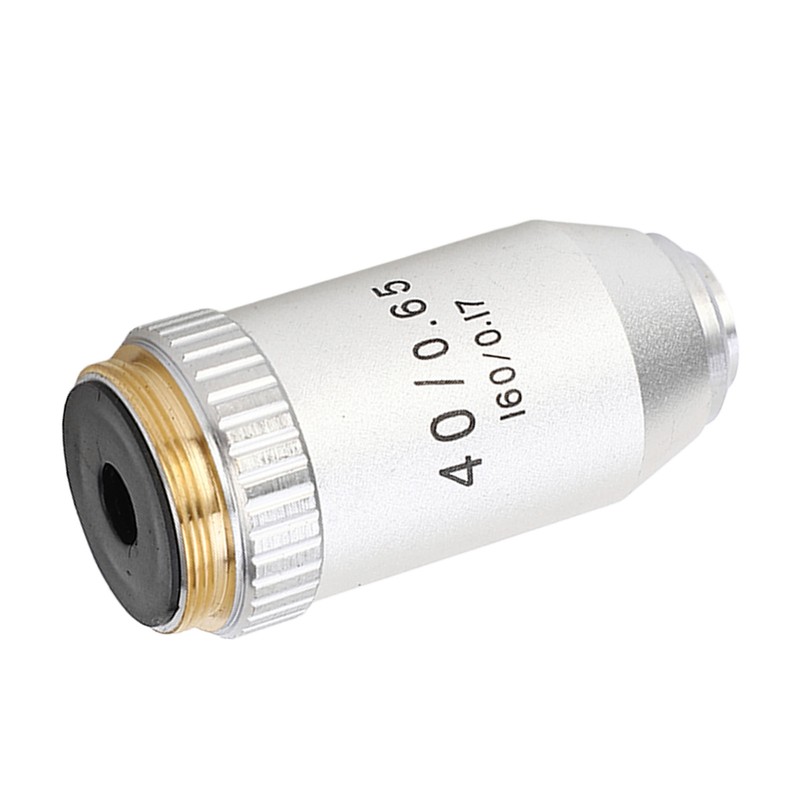 40X Achromatic Objective RMS Size Brass Stainless Steel Auto Rebound