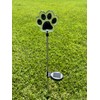 JAYXC HOME Set of 2 Clear Acrylic Dog Paw Solar