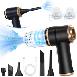 BELIBUY Mini Car Vacuum 9500Pa Portable Cordless Handheld Vacuum, Vacuum Cleaner and Air Duster with 3 Filter for Car, Sofa, Office, Pet, Home