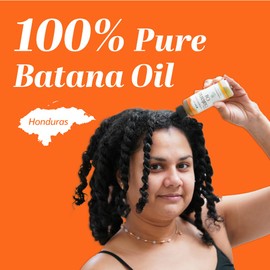 Well's Oil Batana Oil | 4 fl. oz. | 100% Natural Organic Raw Batana from Honduras | Dr. Sebi Approved | Strengthens, Hydrates & Nourishes | For All Hair Types (4 fl. oz. / 118 ml)