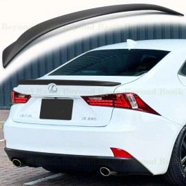 Hyper Wings 2014-2020 Lexus IS200t IS250 IS300 350 XE30 Rear Trunk Spoiler Wing MATTE BLACK