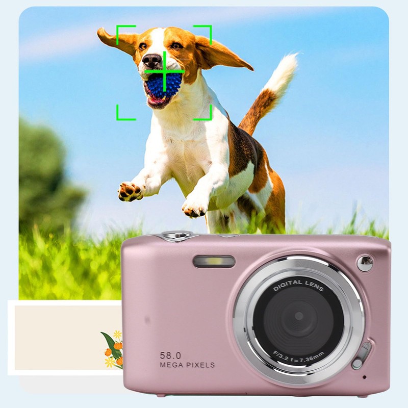 4K Digital Camera, 58MP 16X Zoom Autofocus Vlogging Camera with