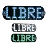 Letrero Led Taxi Libre Con Chupones Varios Colores