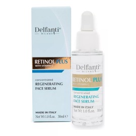 Delfanti Milano Retinol Plus + Vitamina C Suero Facial Regenerador, Delfanti