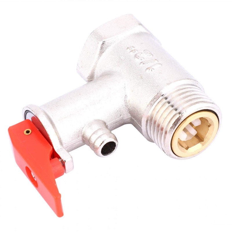 Water Heater Reliable Brass Safety Valve Durable Safe 0.9MPa +