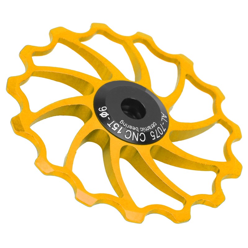 MEIJUN Rear Derailleur Guide Pulley Wheel 15T Ceramic Bearing for