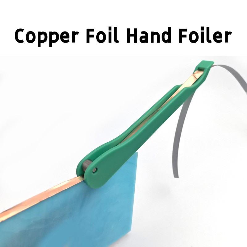 Copper Foil Hand Foiler and Foil Dispenser Kits (Dispenser Red)
