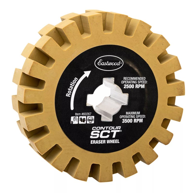 Eastwood Contour SCT Surface Conditioning Tool Narrow Eraser Wheel for