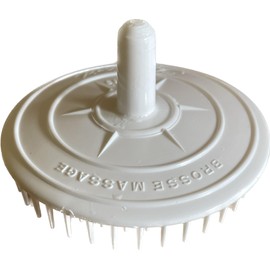 Telliswelt Massageboy Massage Brush 8 cm Diameter Made in Germany White