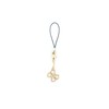 GUESS Pendant GUCPM4GID Phone Strap 4G Glitter Charm, Metal