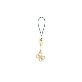 GUESS Pendant GUCPM4GID Phone Strap 4G Glitter Charm, Metal