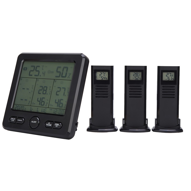 TS‑6210 Digital Wireless Weather Station Thermometer Meteorological Temperature Meter