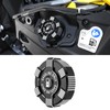 ROMELACK Black Fuel Cap 6061 Aluminum Gas Caps Compatible with