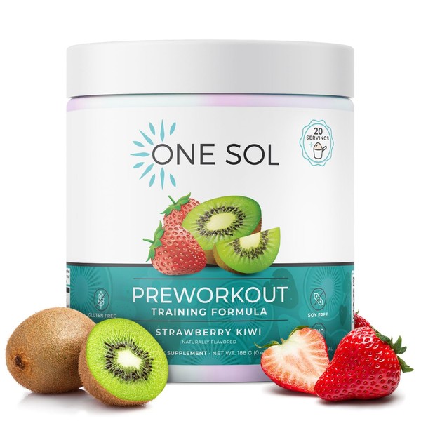 One Sol One Sol Pre-Workout for Women, Enhanced Pump &