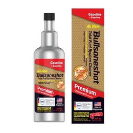 Bullsoneshot Premium Total Fuel System Cleaner & Fuel Additive for Gasoline Engine